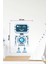 Mavi-Gri Robot Adam Sticker-Çocuk Bebek Odası Sticker 4