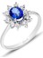 1.15 Ct Safir Pırlanta Yüzük 1