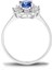 1.15 Ct Safir Pırlanta Yüzük 2