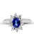 1.15 Ct Safir Pırlanta Yüzük 3