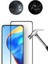 Xiaomi Mi 10T Tam Kaplayan Tamperli Cam Ekran Koruyucu Curved Kırılmaz Kenar 3