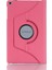 Gogo Samsung P610 P615 P617 S6 Lite 360 Derece Döner Standlı Kılıf + Tablet Tutucu Pembe 1