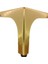 Dekor Metal Lükens Ayak Sarı 17 cm 1
