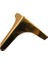Dekor Metal Lükens Ayak Sarı 17 cm 2