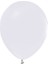 Metalik Beyaz Balon 100 Adet 1