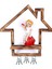 Bi Dolu Shop Homeline Ahşap Duvar Anahtarlıklı Raf 1