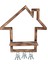 Bi Dolu Shop Homeline Ahşap Duvar Anahtarlıklı Raf 2