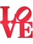 Sevgililer Günü Süsleri Love Keçe (2 ADET) KIRMIZI 16571 1