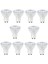 4,5-50W 4000K Kırık Beyaz Işık GU10 LED Spot Ampul 10 Adet 2