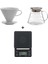 Barista Drip Filter Coffee Plus Set (Dripper+Coffee Server+Timer Scale) 1