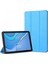 Huawei Matepad T10 Kılıf Slim Translucent Back Smart Cover Mavi 1