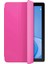 Huawei Matepad T10 Kılıf Slim Translucent Back Smart Cover Pembe 2