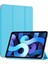 Apple iPad Air 4 (2020) Kılıf Slim Translucent Back Smart Cover Mavi 1