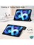 Apple iPad Air 4 (2020) Kılıf Slim Translucent Back Smart Cover Mavi 3
