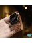 Apple Watch Uyumlu Series 6 44 mm Kordon Leather Link Band Kırmızı 5