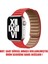 Apple Watch Uyumlu Series 6 44 mm Kordon Leather Link Band Kırmızı 2