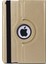 Apple iPad 10.2'' 8. Nesil (A2270-A2428-A2429-A2430) Kılıf 360 Rotating Stand Deri Gold 2