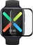 Oppo Watch 46 mm Tam Kaplayan Temperli Cam Full Ekran Koruyucu Siyah 1