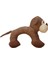 Maymun Figürlü Peluş Sesli Köpek Oyuncağı 25 cm 1