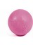 Termoplastik Pati Desenli Sert Köpek Oyun Topu 7 cm Pembe 1