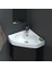 Cerastyle Arda Köşe Lavabo 46 cm 001900U 1