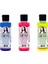 Sıvı Yapıştırıcı Slime Fosforlu Pembe + Mavi + Sarı 70 ml 1