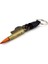 Crossfire Bullet Bronz Renk Deri Metal Anahtarlık KC852 2
