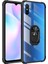 - Xiaomi Redmi 9A - Kılıf Yüzüklü Arkası Şeffaf Koruyucu Mola Kapak - Siyah - T15556 1