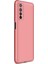 Realme 7 Kılıf Double Dip 360 Protective Rose Gold 2