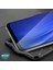 Realme 7 Kılıf Deri Dokulu Silikon Lacivert 5