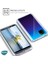 Huawei Y5P Kılıf 6 Tarafı Tam Full Koruma 360 Clear Soft Şeffaf 4
