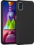 Matte Silicone Samsung Galaxy M51 Kılıf Siyah 1