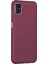 Matte Silicone Samsung Galaxy M51 Kılıf Mor 2