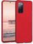 Matte Silicone Samsung Galaxy S20 FE Kılıf Kırmızı 1