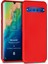 Matte Silicone TCL 10 Plus Kılıf Kırmızı 1