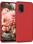 Matte Silicone Xiaomi Mi 10 Lite Zoom Kılıf Kırmızı 1