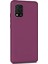 Matte Silicone Xiaomi Mi 10 Lite Zoom Kılıf Mor 2