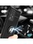Samsung Galaxy A91 Kılıf Kickstand Ring Holder Siyah Rose 3