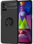 Samsung Galaxy M51 Kılıf Kickstand Ring Holder Siyah 1