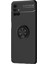 Samsung Galaxy M51 Kılıf Kickstand Ring Holder Siyah 2