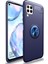 Huawei P40 Lite Kılıf Kickstand Ring Holder Lacivert 1