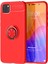 Huawei Y5P Kılıf Kickstand Ring Holder Kırmızı 1