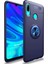Huawei Y7 Prime 2019 Kılıf Kickstand Ring Holder Lacivert 1