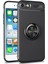 Apple iPhone 6 Kılıf Kickstand Ring Holder Siyah 1