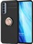 Oppo Reno 4 Pro Kılıf Kickstand Ring Holder Siyah Rose 1