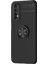 Realme 7 Kılıf Kickstand Ring Holder Siyah 2