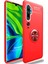 Xiaomi Mi Note 10 Pro Kılıf Kickstand Ring Holder Kırmızı 1