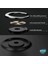 Xiaomi Redmi 9 Kılıf Kickstand Ring Holder Lacivert 4