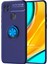 Xiaomi Redmi 9C Kılıf Kickstand Ring Holder Lacivert 1