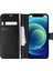 Apple iPhone 12 Pro Max Kılıf Delux Leather Wallet Siyah 1